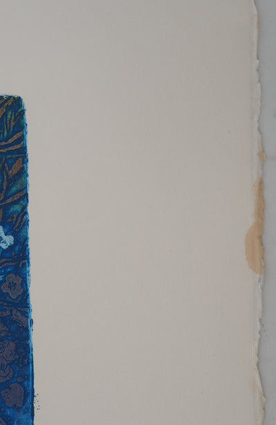 PAK DONG-IL : Dans la forêt bleue, Gravure originale (photo de détail 8) - Crédit photo : Galerie Art.Paris