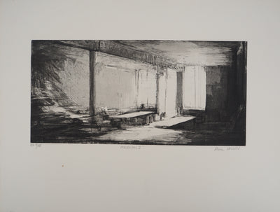 Pierre COLLIN : Maurepas II, Gravure originale (photo de détail 3) - Crédit photo : Galerie Art.Paris