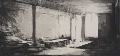 Pierre COLLIN : Maurepas II, Gravure originale (vue générale) - Crédit photo : Galerie Art.Paris