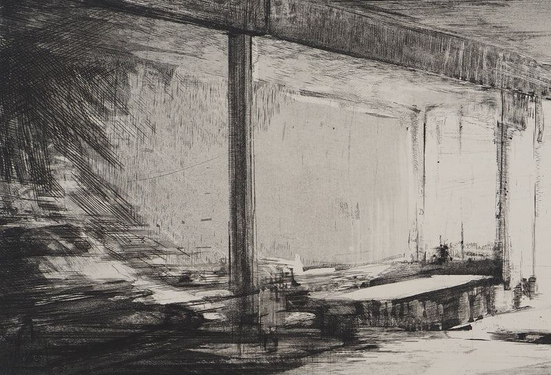 Pierre COLLIN : Maurepas II, Gravure originale (photo de détail 4) - Crédit photo : Galerie Art.Paris