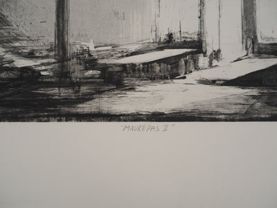 Pierre COLLIN : Maurepas II, Gravure originale (photo de détail 7) - Crédit photo : Galerie Art.Paris