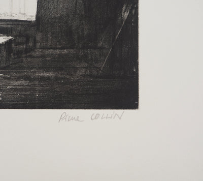 Pierre COLLIN : Maurepas II, Gravure originale (photo de détail 2) - Crédit photo : Galerie Art.Paris