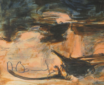 Alain BONNEFOIT : Séductrice, Lithographie originale