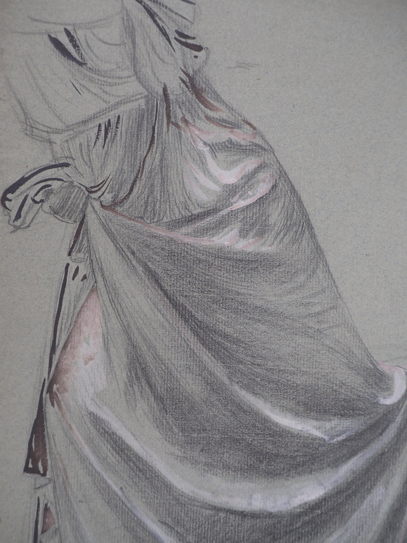 Léopold Franz KOWALSKI : Drapé d&