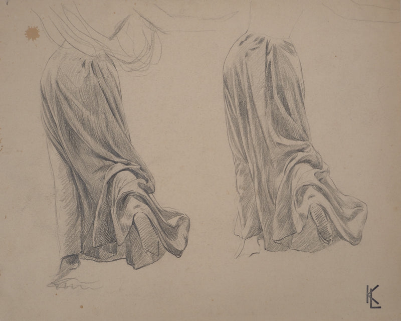 Léopold Franz KOWALSKI : Drapé d&