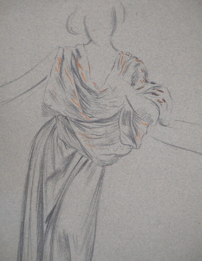 Léopold Franz KOWALSKI : Drapé d&