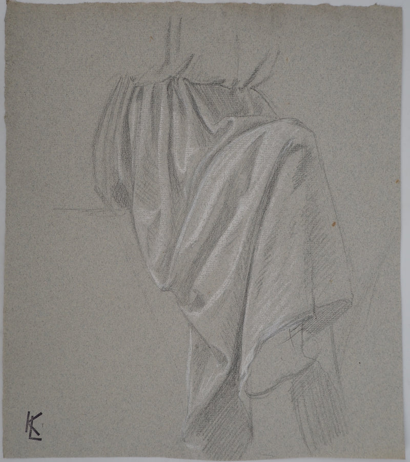 Léopold Franz KOWALSKI : Drapé d&