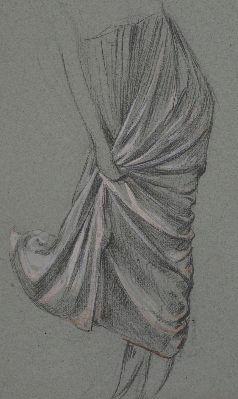 Léopold Franz KOWALSKI : Drapé d&
