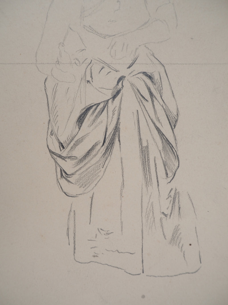 Léopold Franz KOWALSKI : Drapé d&