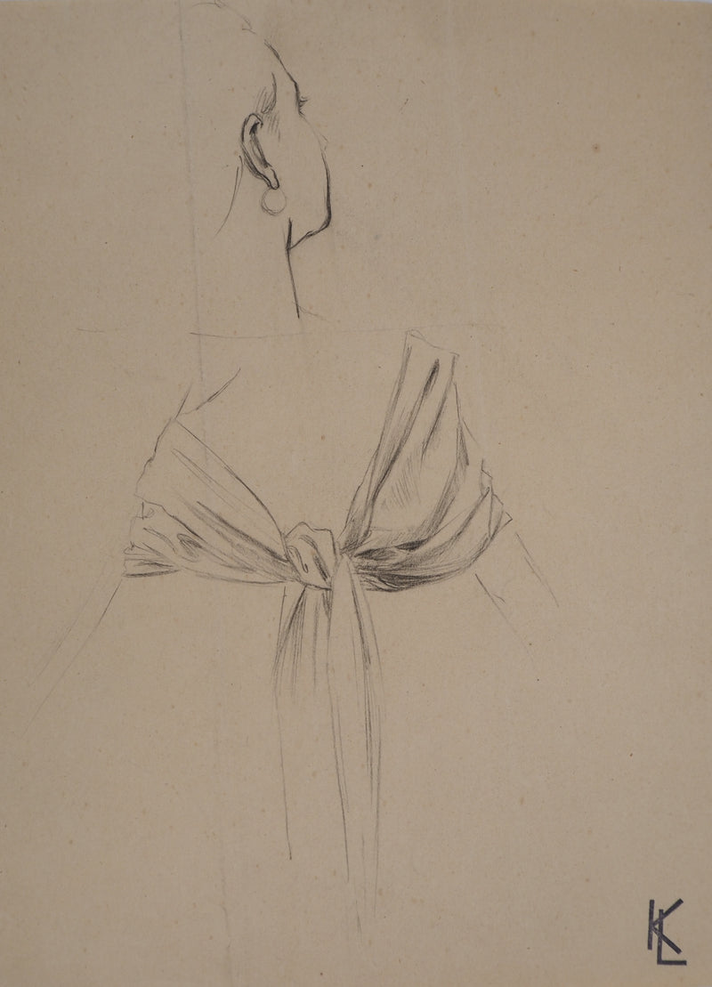 Léopold Franz KOWALSKI : Drapé d&