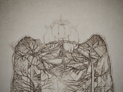 Cécile REIMS : Métamorphose , Gravure originale (photo de détail 6) - Crédit photo : Galerie Art.Paris