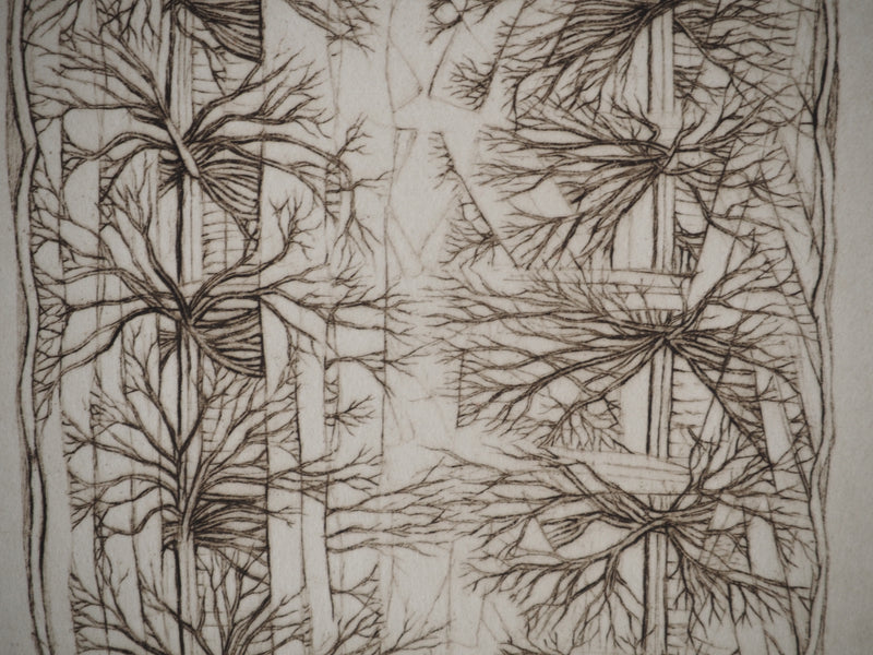 Cécile REIMS : Métamorphose , Gravure originale (photo de détail 7) - Crédit photo : Galerie Art.Paris