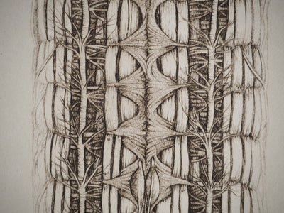 Cécile REIMS : La nymphose, Gravure originale (photo de détail 7) - Crédit photo : Galerie Art.Paris