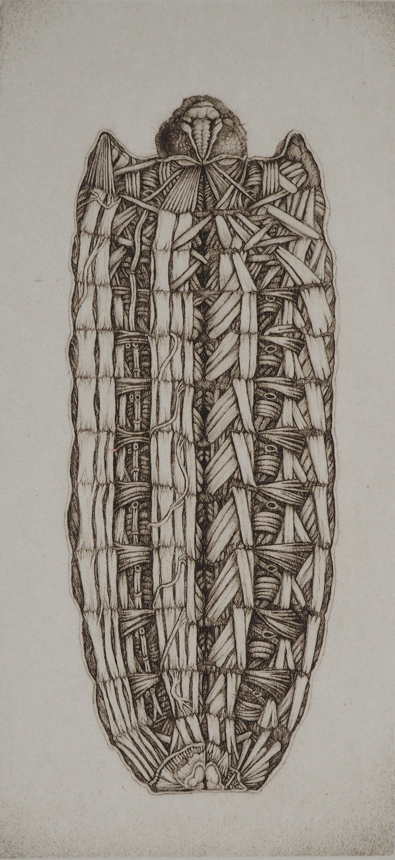 Cécile REIMS : Papillon, Gravure originale (photo de détail 2) - Crédit photo : Galerie Art.Paris