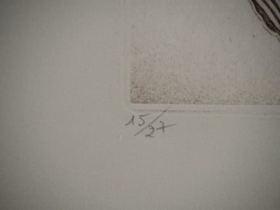 Cécile REIMS : Papillon, Gravure originale (photo de détail 4) - Crédit photo : Galerie Art.Paris