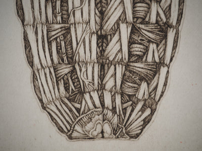 Cécile REIMS : Papillon, Gravure originale (photo de détail 5) - Crédit photo : Galerie Art.Paris