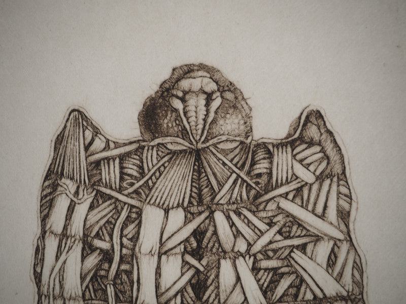 Cécile REIMS : Papillon, Gravure originale (photo de détail 7) - Crédit photo : Galerie Art.Paris
