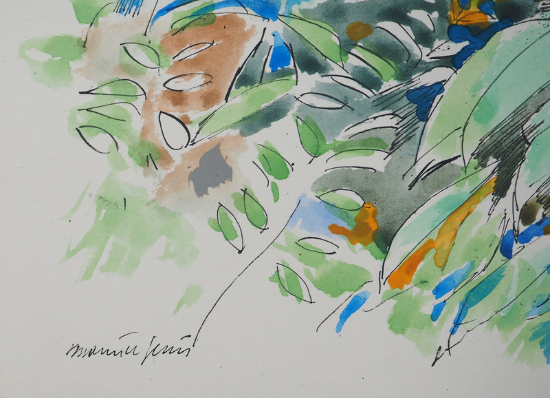 Maurice GENIS : Vue sur la mer, Aquarelle originale (photo de détail 2) - Crédit photo : Galerie Art.Paris