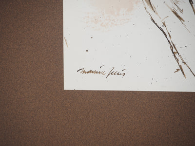 Maurice GENIS : Modèle endormi, Aquarelle originale (photo de détail 2) - Crédit photo : Galerie Art.Paris