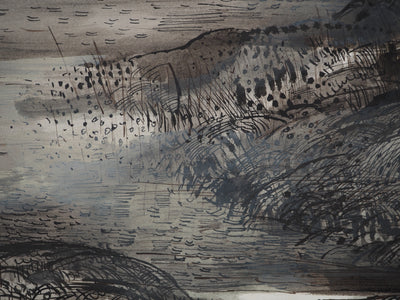 Maurice GENIS : Voilier voguant sur l'eau, Aquarelle originale (photo de détail 4) - Crédit photo : Galerie Art.Paris