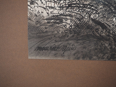 Maurice GENIS : Voilier voguant sur l'eau, Aquarelle originale (photo de détail 2) - Crédit photo : Galerie Art.Paris