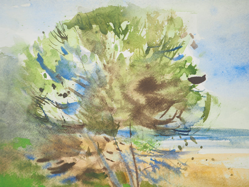 Maurice GENIS : Paysage d&