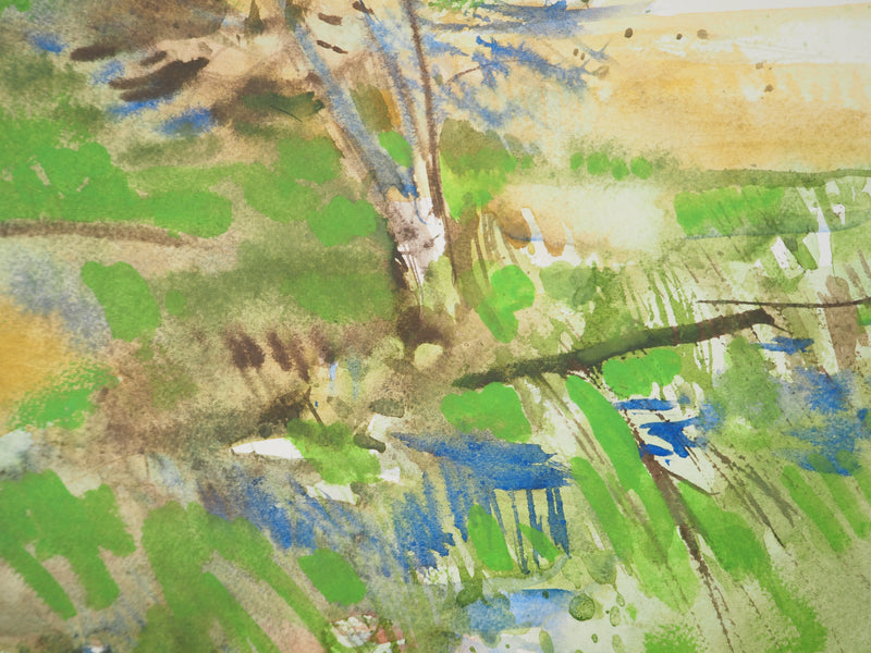 Maurice GENIS : Paysage d&