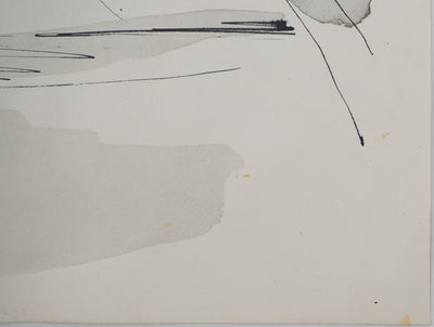 Maurice GENIS : Le pont suspendu, Aquarelle originale (photo de détail 7) - Crédit photo : Galerie Art.Paris