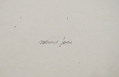 Maurice GENIS : Instant lecture, Aquarelle originale (photo de détail 2) - Crédit photo : Galerie Art.Paris