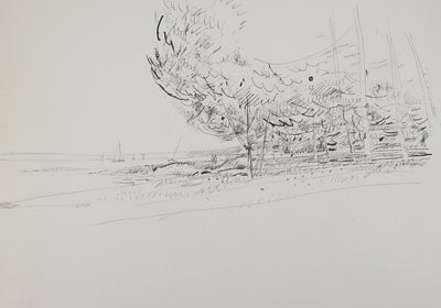 Maurice GENIS : Dessin d'observation, Dessin original (photo de détail 3) - Crédit photo : Galerie Art.Paris