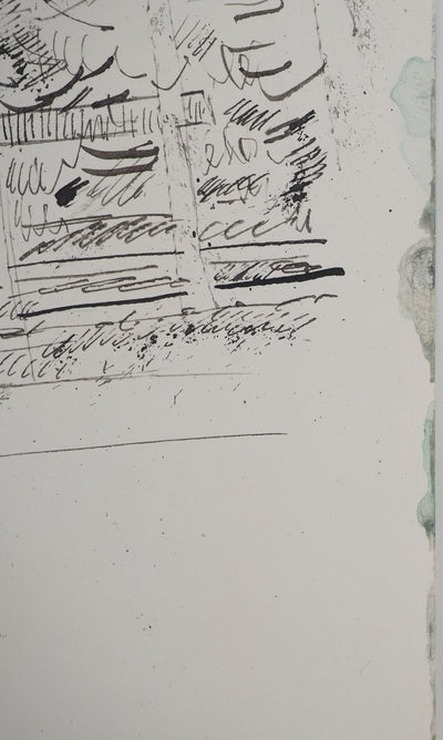 Maurice GENIS : Dessin d'observation, Dessin original (photo de détail 6) - Crédit photo : Galerie Art.Paris