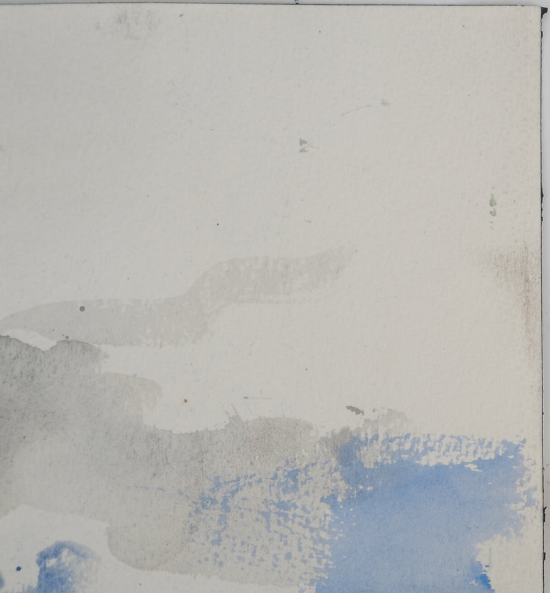 Maurice GENIS : Reflets sur le lac, Aquarelle originale (photo de détail 7) - Crédit photo : Galerie Art.Paris