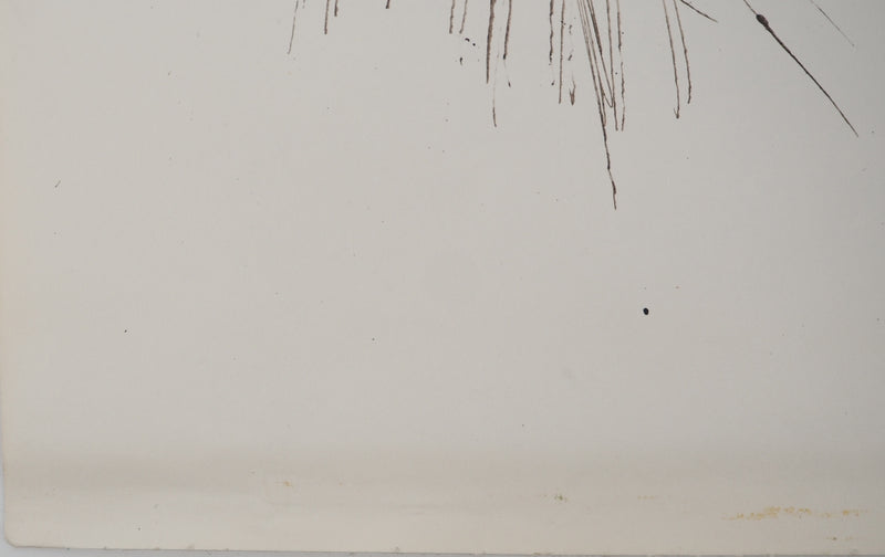 Maurice GENIS : Les pissenlits, Dessin original (photo de détail 4) - Crédit photo : Galerie Art.Paris