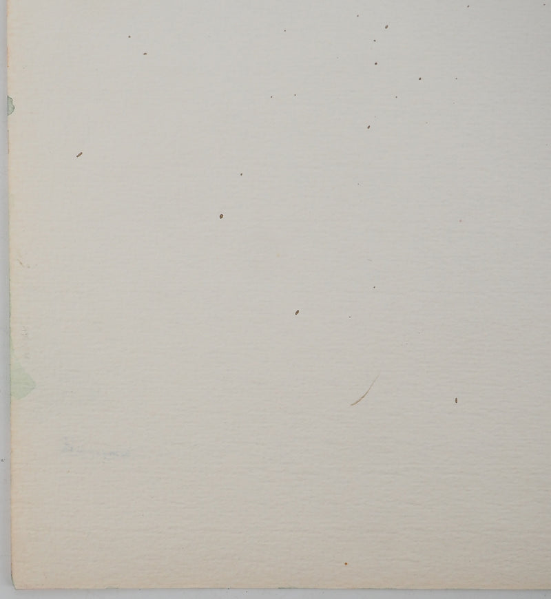 Maurice GENIS : Route de campagne, Dessin original (photo de détail 4) - Crédit photo : Galerie Art.Paris