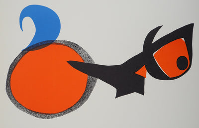 Joan MIRO : Exposition à la Galerie Maeght, Affiche originale (photo de détail 2) - Crédit photo : Galerie Art.Paris