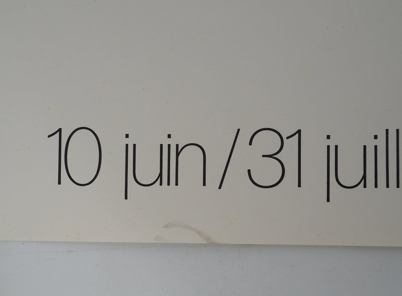 Joan MIRO : Exposition à la Galerie Maeght, Affiche originale (photo de détail 5) - Crédit photo : Galerie Art.Paris