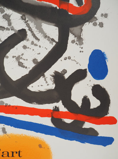 Joan MIRO : L'art graphique à la fondation Maeght, Affiche originale (photo de détail 6) - Crédit photo : Galerie Art.Paris