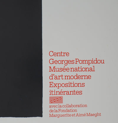 Joan MIRO : Sarrasin à l'étoile bleue, Affiche originale (photo de détail 4) - Crédit photo : Galerie Art.Paris