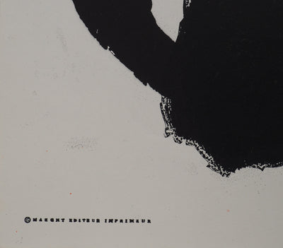 Joan MIRO : Peintures murales, Affiche originale (photo de détail 6) - Crédit photo : Galerie Art.Paris