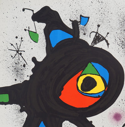 Joan MIRO : Musée de l'Athéné, Affiche originale (photo de détail 3) - Crédit photo : Galerie Art.Paris