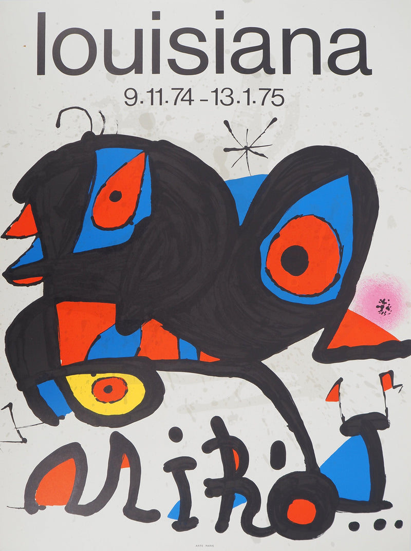 Joan MIRO : Louisiana Museu, Affiche originale (vue générale) - Crédit photo : Galerie Art.Paris