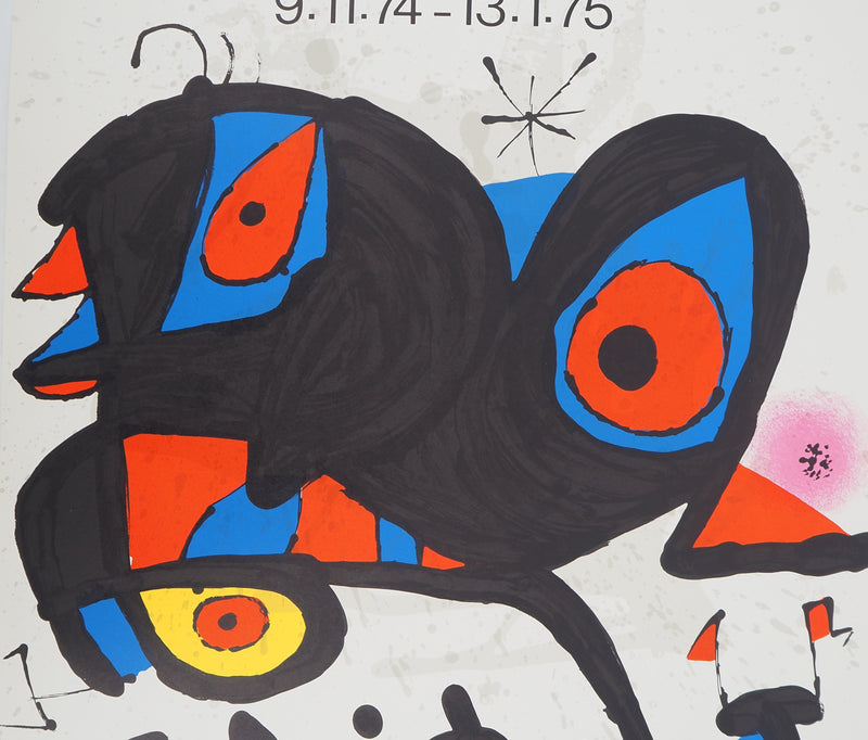 Joan MIRO : Louisiana Museu, Affiche originale (photo de détail 2) - Crédit photo : Galerie Art.Paris