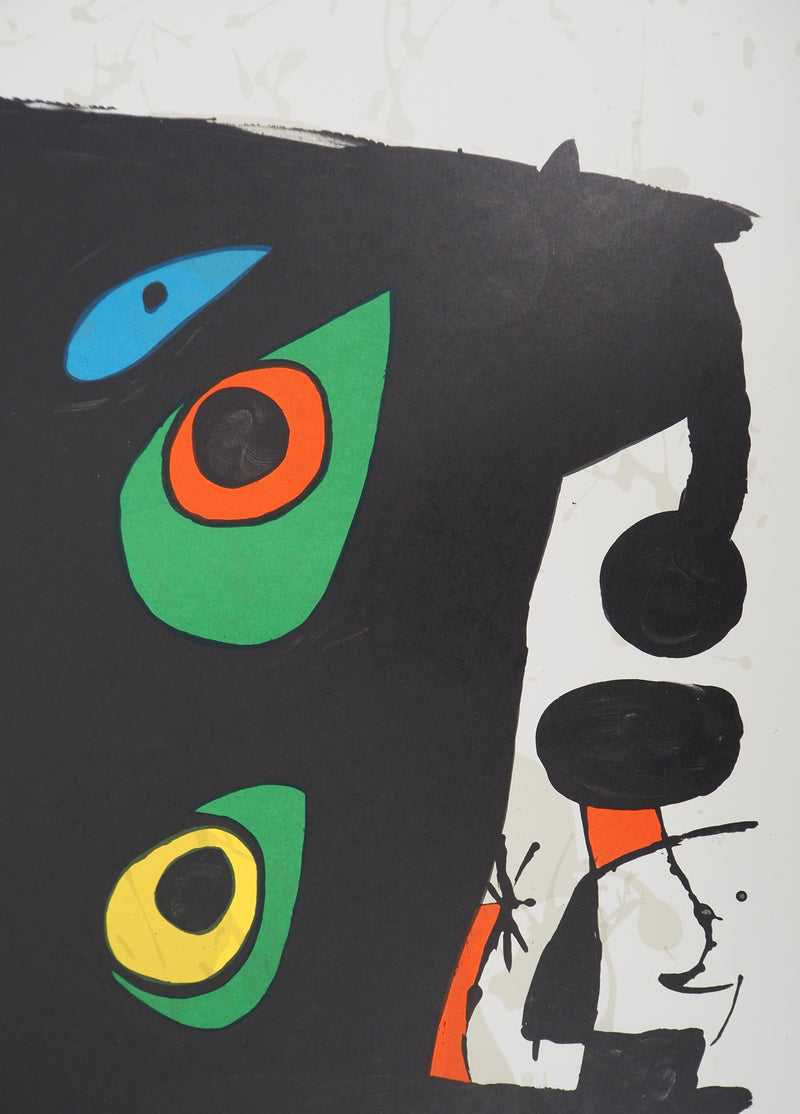 Joan MIRO : Omnium Cultural, Affiche originale (photo de détail 3) - Crédit photo : Galerie Art.Paris