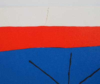 Joan MIRO : Terres de grand feu, Affiche originale (photo de détail 6) - Crédit photo : Galerie Art.Paris