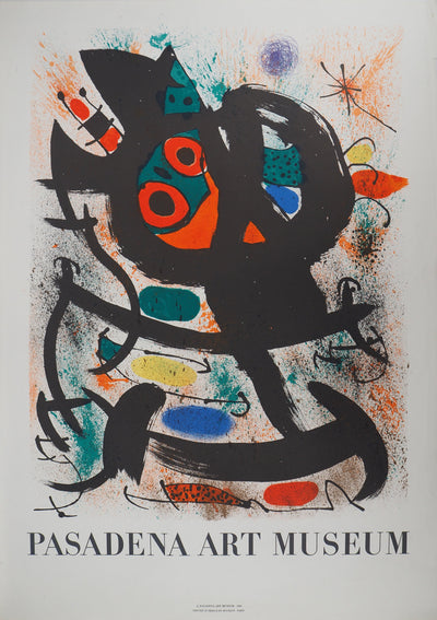 Joan MIRO : Pasadena Art Museum, Affiche originale (vue générale) - Crédit photo : Galerie Art.Paris