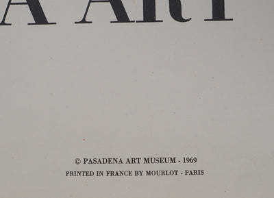 Joan MIRO : Pasadena Art Museum, Affiche originale (photo de détail 6) - Crédit photo : Galerie Art.Paris