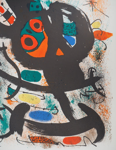 Joan MIRO : Pasadena Art Museum, Affiche originale (photo de détail 3) - Crédit photo : Galerie Art.Paris