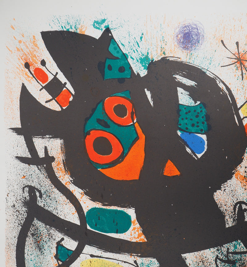 Joan MIRO : Pasadena Art Museum, Affiche originale (photo de détail 4) - Crédit photo : Galerie Art.Paris