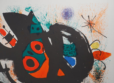 Joan MIRO : Pasadena Art Museum, Affiche originale (photo de détail 5) - Crédit photo : Galerie Art.Paris