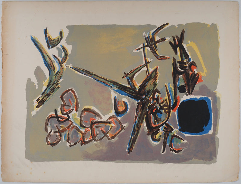 Antonio GUANSE : La chevauchée, Lithographie originale (photo de détail 2) - Crédit photo : Galerie Art.Paris